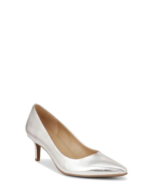 Naturalizer White Everly Pump