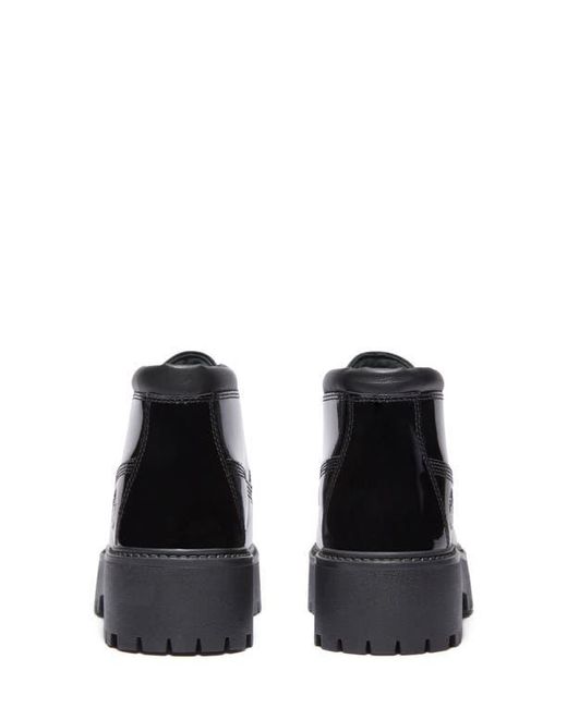 Timberland Black Stone Street Waterproof Platform Boot