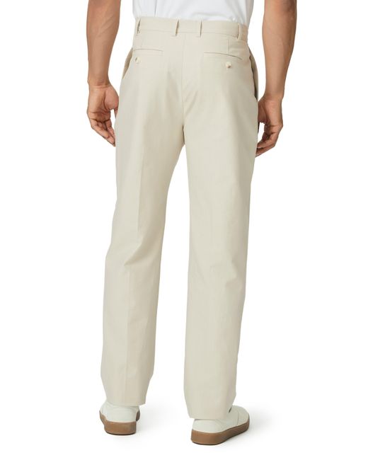 PAIGE Natural Shultz Cotton Blend Twill Trousers for men