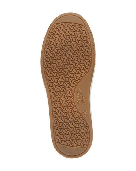 Dansko White Josey Low Top Sneaker