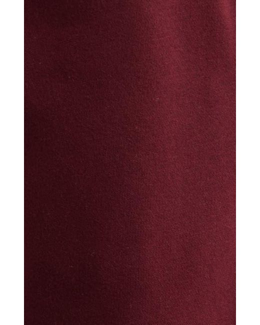 BP. Red Wide Leg Fleece Pants