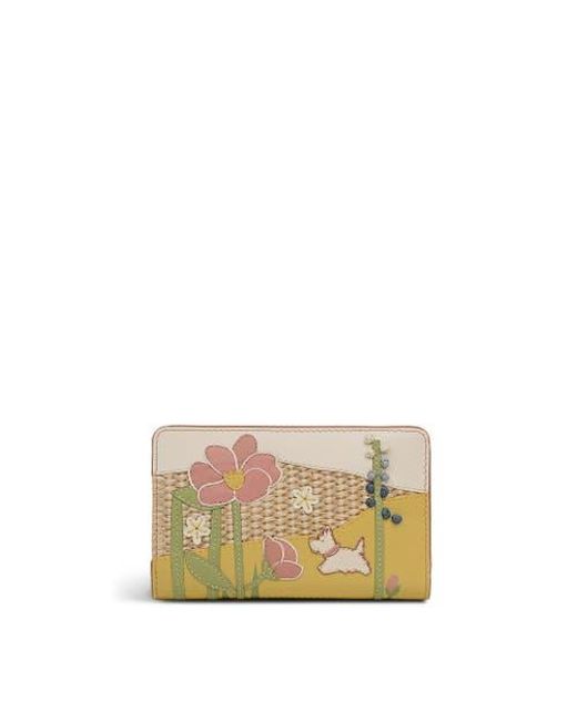 Radley Natural Spring Blooms Bifold Wallet