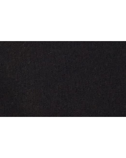 Vince Camuto Black Floral Mock Neck Sweater