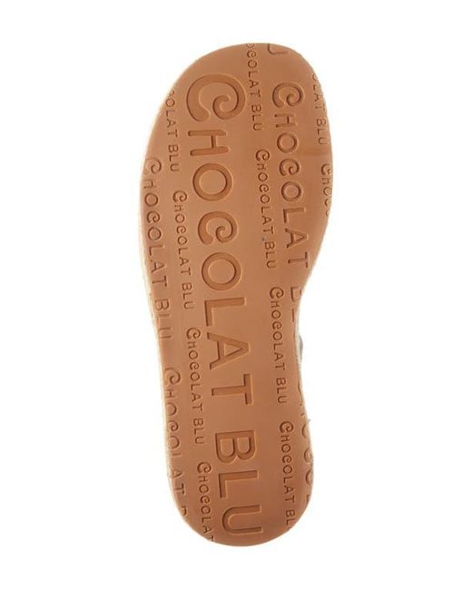 Chocolat Blu Metallic Lark Platform Sandal
