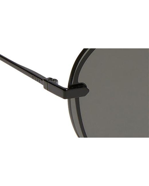 DIFF Gray Imani 139mm Gradient Shield Sunglasses