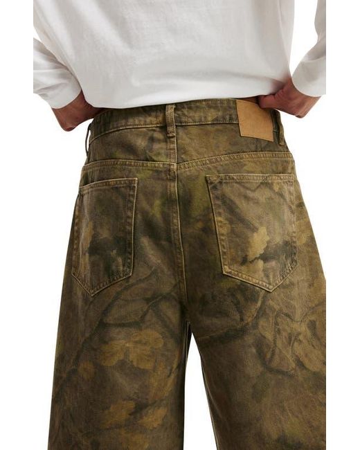 Cotton On Green Super Baggy Jort for men