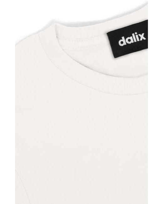 Alix White Heartly Ghost Tee