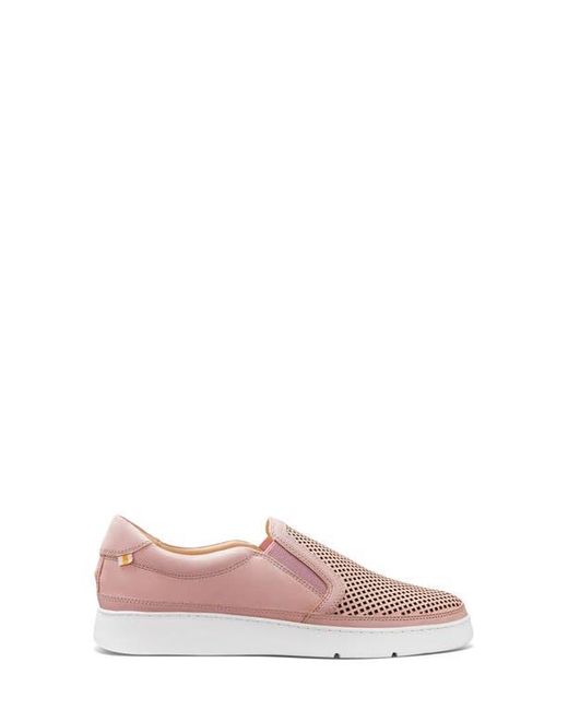 Samuel Hubbard Shoe Co. Pink Featherlight Laguna Slip-On Sneaker