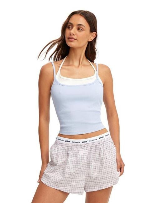 Cotton On White Double Layer Cami