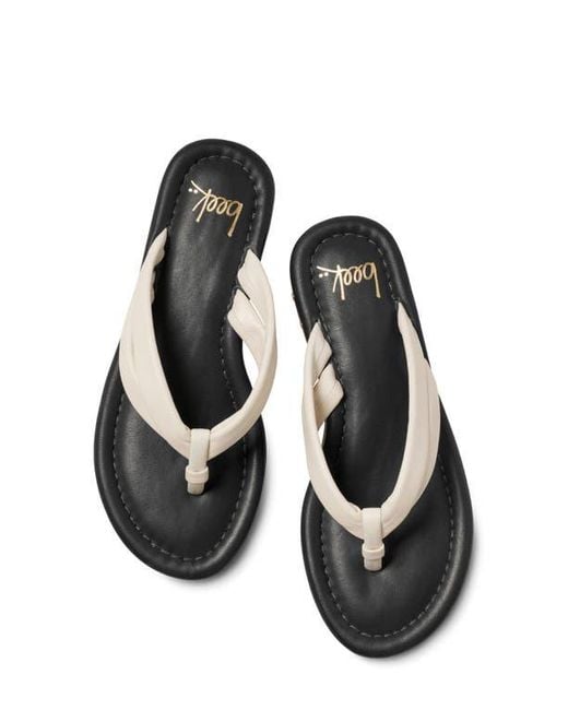 Beek Black Toucan Flip Flop