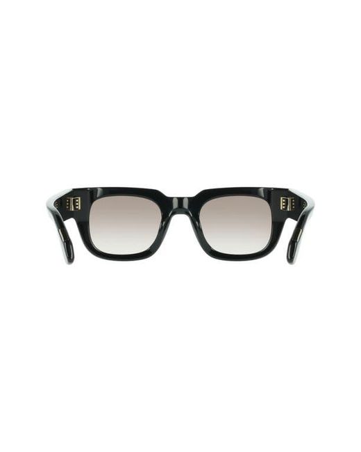 Ferragamo Black 49Mm Small Rectangle Sunglasses for men