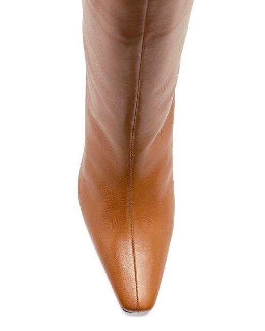 Free People Brown Date Night Knee High Boot