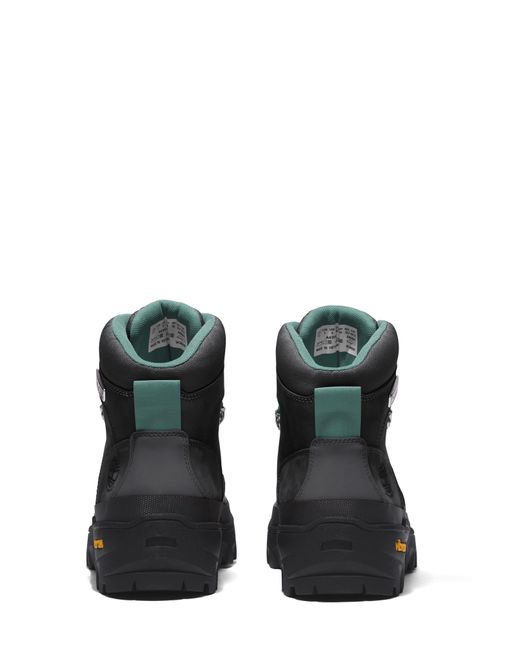 Timberland Black Vibram Euro Waterproof Hiking Shoe