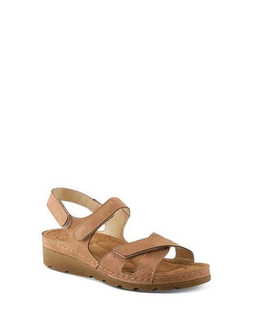 Flexus by Spring Step Brown Orwell Sandal