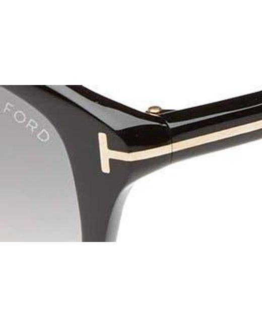Tom Ford White 'karmen' 57mm Sunglasses