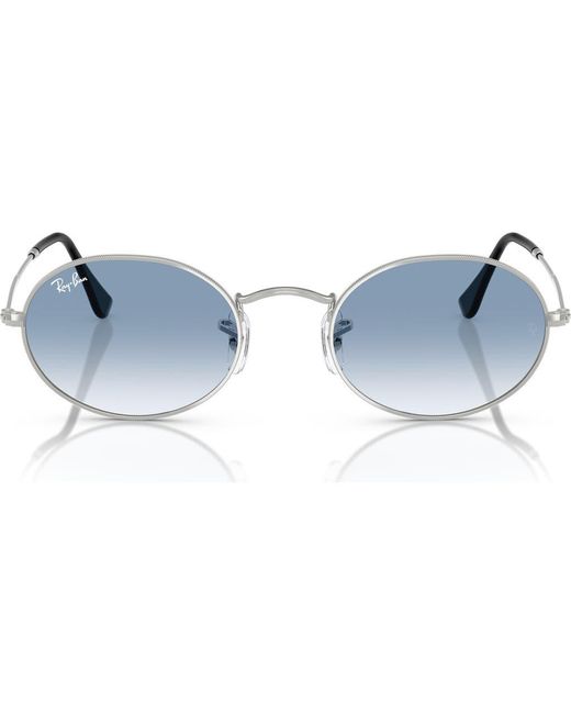 Ray-Ban Blue 54Mm Gradient Round Sunglasses