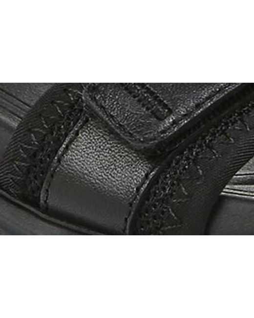 Vionic Black Walk Max Wanderer Sandal