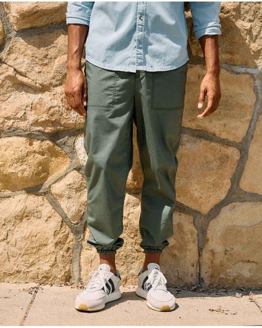 Toad & Co. Green Boundless Jogger for men