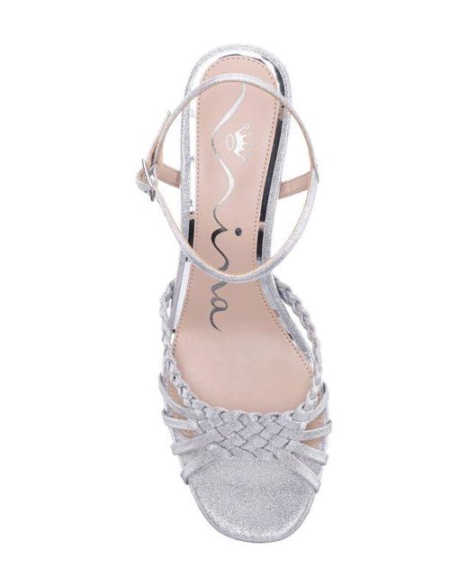 Nina White Babe Sandal