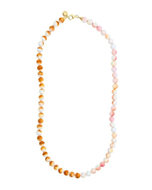 Fry Powers White Shell Rope Necklace
