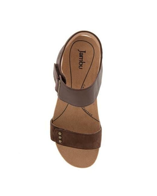 Jambu Brown Morgan Casual Sandal