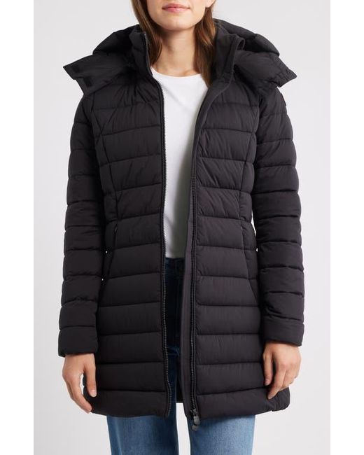 Save The Duck Black Dorothy Water Resistant Quilted Puffer Coat