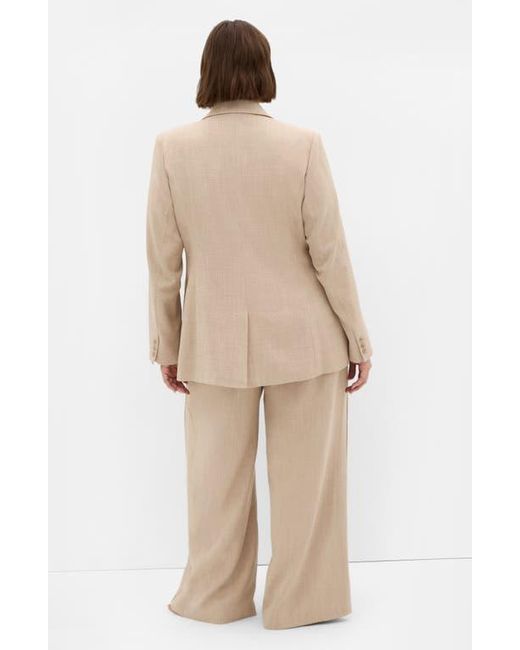 City Chic Natural Blakely Blazer