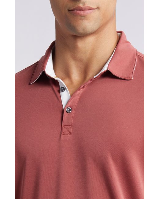 Fundamental Coast Red Country Club Polo for men