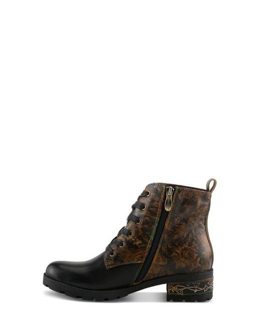 Spring Step Black Martinela Combat Boot