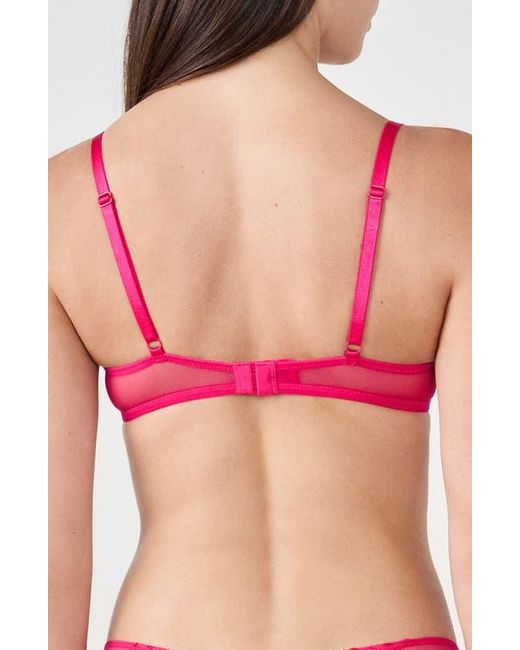 Etam Pink Nayade Underwire Balconette Bra