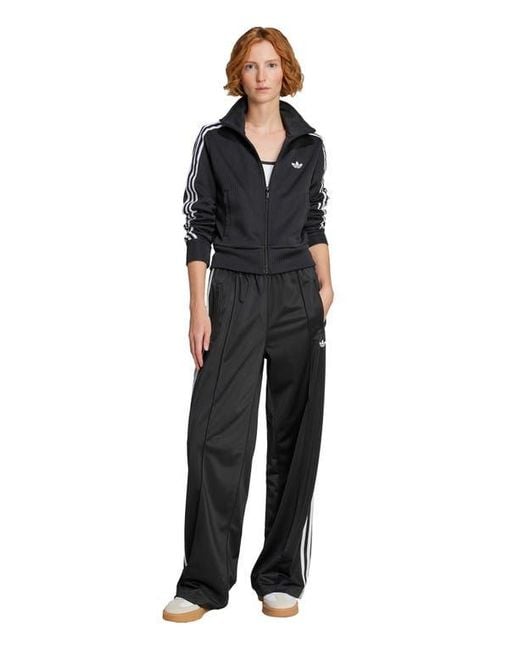 Adidas Black Firebird Adicolor Knit Track Jacket