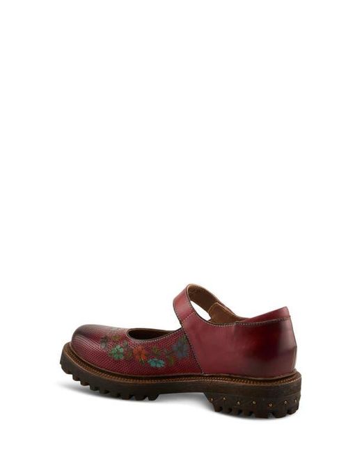 Spring Step Brown Danuella Platform Mary Jane
