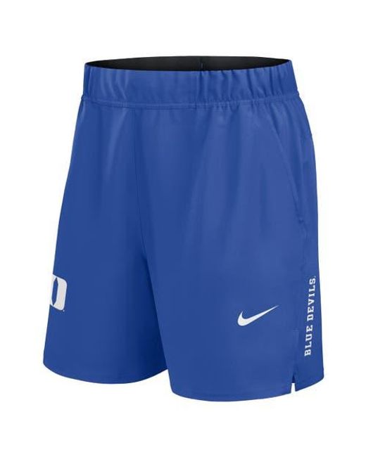 Nike Blue Duke Devils Primetime Woven Victory Performance Shorts for men