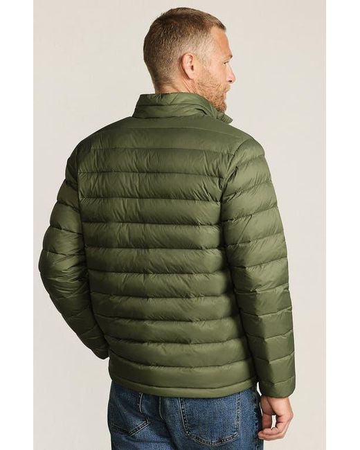 Lands' End Green Wanderweight Ultralight Packable Down Jacket for men