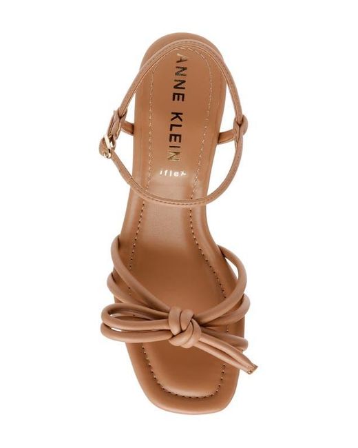 Anne Klein Natural Strappy Sandal