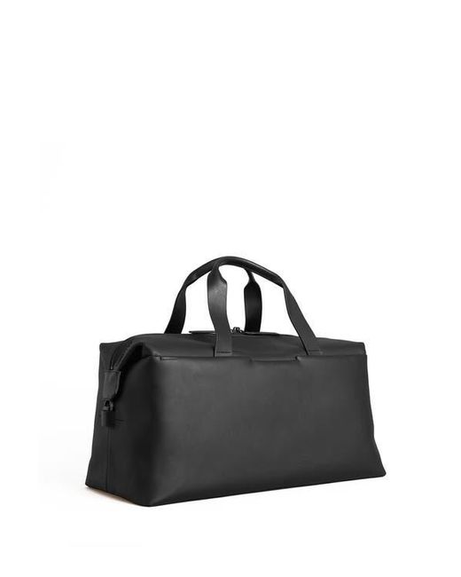 Troubadour Black Generation Leather Duffle