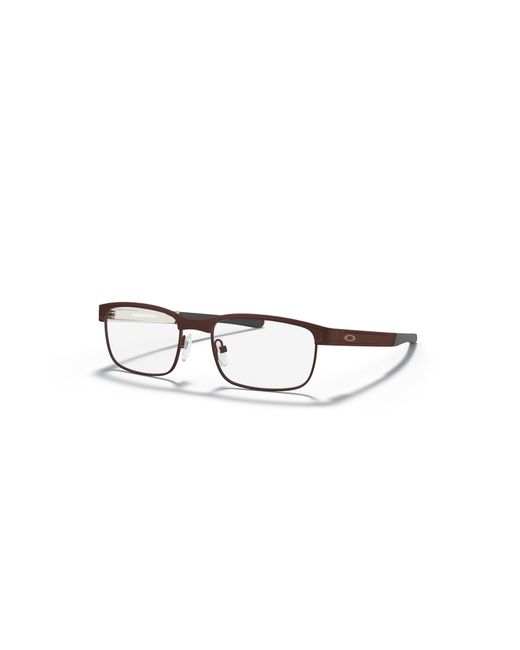 Oakley Brown 54Mm Square Optical Glasses for men