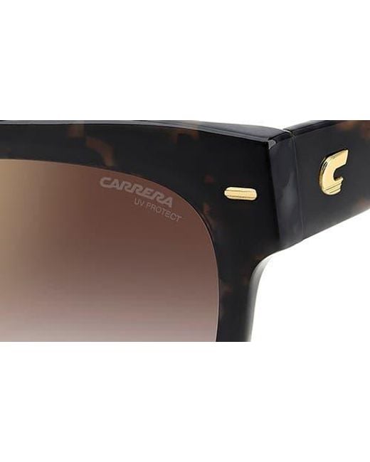 Carrera Brown 53Mm Gradient Square Sunglasses