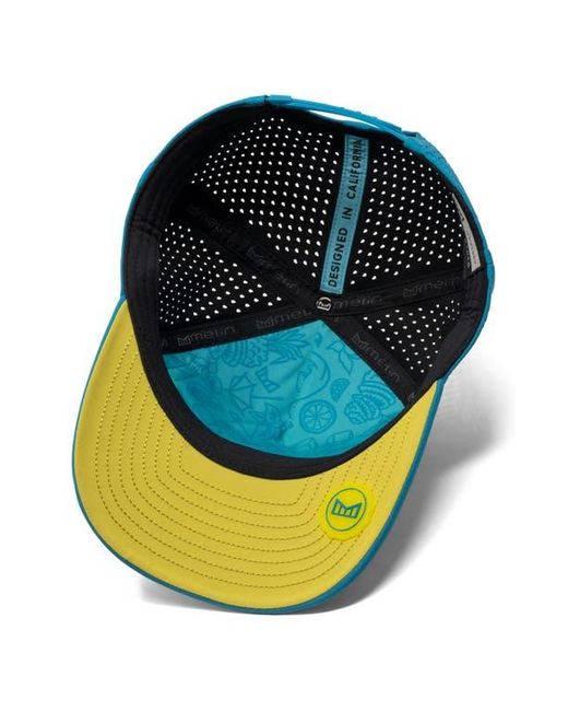 Melin Blue Odysea Rope Bulls Icon Hydro Performance Snapback Hat for men