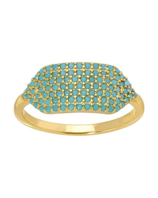 Native Gem Green Id Ring