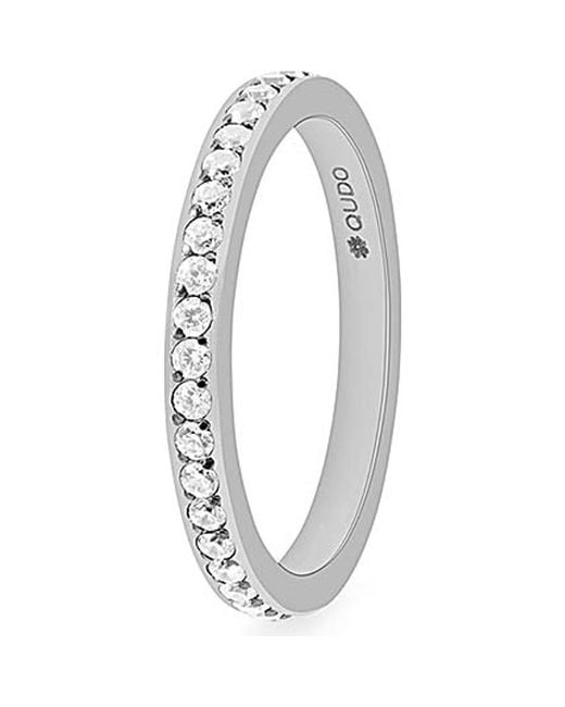 qudo Metallic Spacer Ring Eternity Small