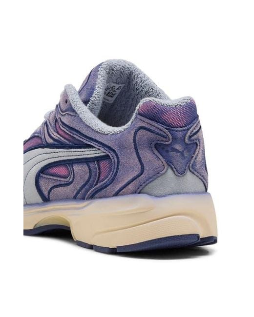PUMA Purple Extos Overdye Sneaker for men