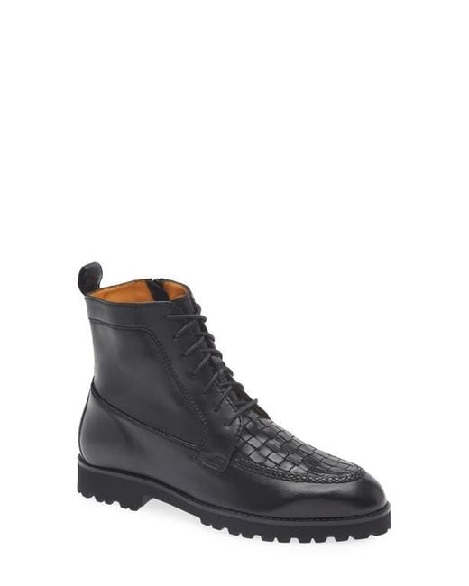 Robert Zur Black Bryn Lace-Up Boot
