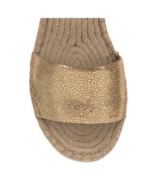 Vince Camuto Natural Darna Ankle Strap Platform Sandal
