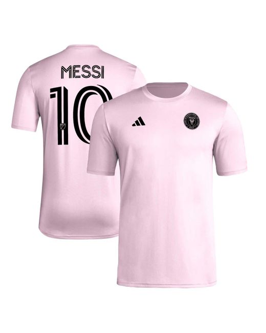 Adidas Pink Lionel Messi Inter Miami Cf 2023/24 Pregame T-shirt At Nordstrom for men