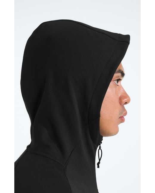 The North Face Black Performance Fleece Zip Hoodie for men