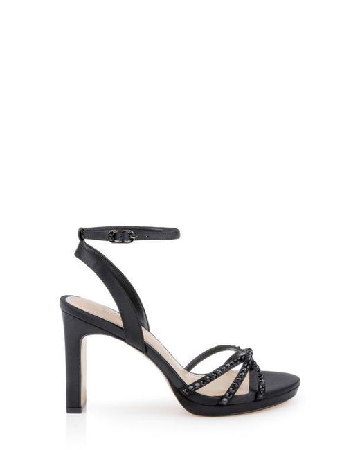 Badgley Mischka Black Iona Ankle Strap Sandal