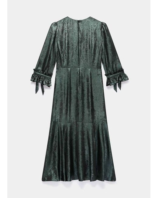 Mint Velvet Women's Green Metallic Midi Dress - www.desnorhaar.be Mint Velvet Women's Green Metallic Midi Dress - www.desnorhaar.be
