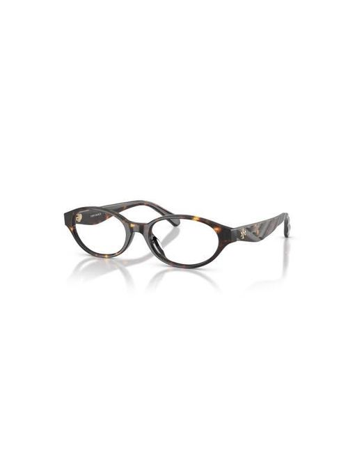 Tory Burch Multicolor Oval Eyeglasses