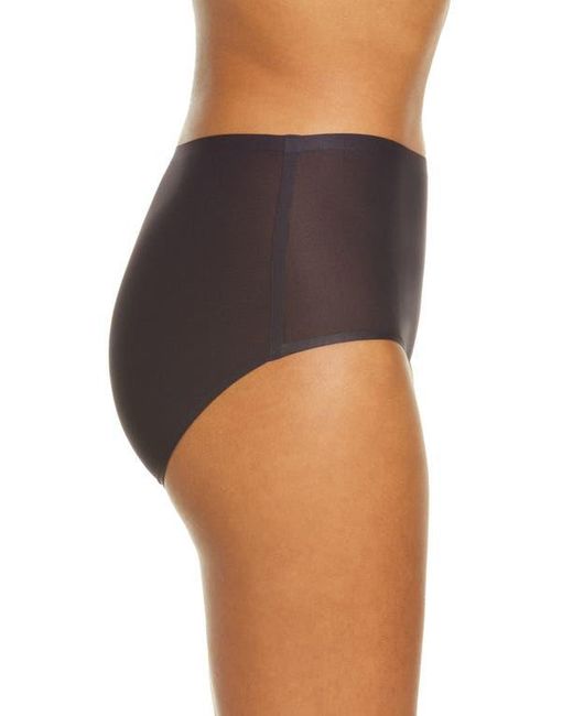 Chantelle Brown Soft Stretch High Waist Briefs